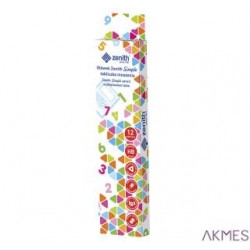 Ołówek Zenith Simple tabliczka mnożenia - box 12 sztuk, 206316003