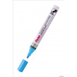 Marker olejowy Pentel średnia okrągła końcówka, MMP10-S błękitny