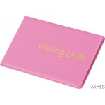 Wizytownik PVC na 60 wizyt.pastel różowy 0304-0003-30 PANTA PLAST