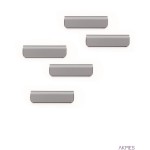 Klips samoprzylepny magnetyczny 60mm srebrny(5) 470523 DURAFIX