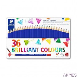 Kredki Ergosoft Aquarell 36szt op. metal S 156 M36 STAEDTLER