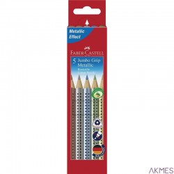Kredki JUMBO GRIP METALLIC 5kol. FC 110993