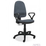 Fotel obrotowy BRAVO szaro-czarny CU-73 z mechanizmem CPT profil GTP