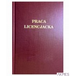 Okładki kanał.AA PRACA LICENCJACKA bordo (10) PRESTIGE ARGO 436017