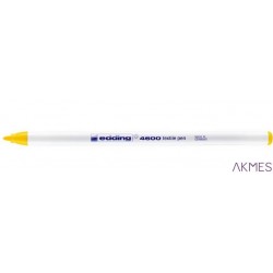Marker do tkanin okrągła końcówka 1 mm żółty Edding 4600/005/Z
