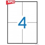 Etykiety 01280 105*148 (100) permanentne APLI