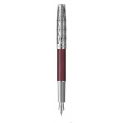 Pióro wieczne (F) SONNET PREMUM METAL & RED GT, 18karatów, PARKER 2119650