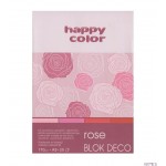 Blok DECO ROSE HAPPY COLOR A5 20ark.170g 5 kolorów HA 3717 1520-062