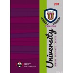 Brulion w twardej oprawie A4 96k. krata UNIPAP