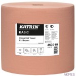 Czyściowo papierowe KATRIN BASIC XL Brown, 463918, opakowanie: 1 rolka