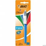 Długopis BIC 4 Colours Velours AST Blister 1szt, 9672961