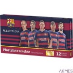 Plastelina 12 kolorów FC-216 FC Barcelona Barca Fan 06 ASTRA, 303218005