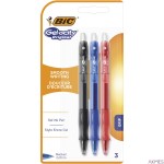 Długopis żelowy BIC Gel-ocity Original mix AST Blister 3szt, 9647611
