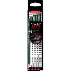 Ołówek STABILO OTHELLO Hard 6 wit ARTY 282/6-21-2-20
