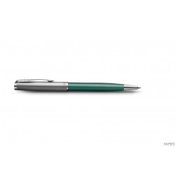 Długopis SAND BLASTED METAL GREEN PARKER 2169365, giftbox