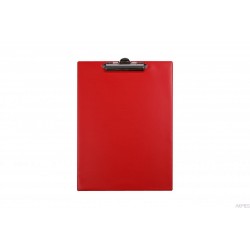 Deska z klipsem A4 czerwona KH-01-04 BIURFOL