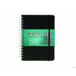 Kołozeszyt Soft Cover A5 kr. czarny 6875-SCN/SQ PUKKA PADS