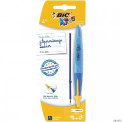 Długopis BIC Kids dla uczniów niebieski Blister 1+1szt, 919289