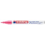 Marker lakierowy okrągła końcówka 1-2 mm różowy Edding 751/009/R