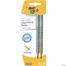 Ołówek bez gumki BIC Kids Evolution HB Blister 2szt, 919261