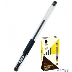 Pióro żelowe czarne GR-101 (2 sztuki) 160-1703 GRAND