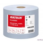 Czyściowo papierowe KATRIN CLASSIC L 2 Blue, 481108, opakowanie: 2 rolki