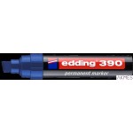 Marker permanentny ścięta końcówka 4-12 mm niebieski Edding 390/003/N