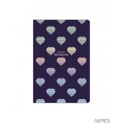 Brulion A5 linia 80k kremowy papier, "Personal notebook" ASTRA, 101020062
