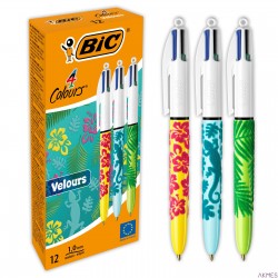 Długopis BIC 4 Colours Velours mix AST, 9672771
