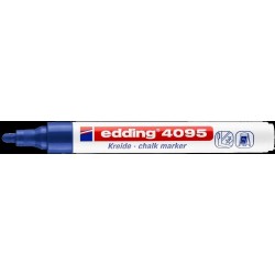 Marker kredowy okrągła końcówka 2-3 mm niebieski Edding 4095/003/N