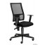 Krzesło obrotowe TAKTIK Mesh Ergon2L R19T czarny/czarny, regulowane podłokietniki