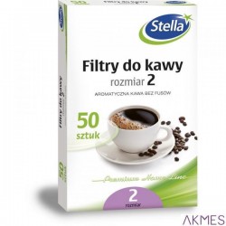 Filtr do kawy STELLA 50szt rozm.2