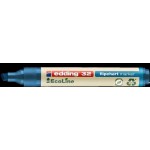 Marker flipchart ECOLINE ścięta końcówka 1,5 mm niebieski Edding 32/003/N