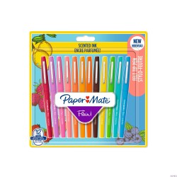 Flamaster FLAIR SCENTED 12 kolorów, blister PAPER MATE 2138467