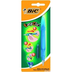 Pióro wieczne BIC Easy Clic Standard FP niebieski Blister 1szt, 8479004