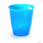 Kosz na śmieci 16l niebieski przezroczysty DURABLE 1701710540