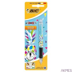 Pióro wieczne BIC X Pen Decor FP Pineapple niebieski Blister 1szt, 8795005