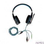 Słuchawki nauszne z mikrofonem X8 Ibox SHPIX8MV