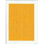 LITERY samop. 4cm (8) białe ARTDRUK