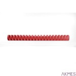 Grzbiety do bindowania plastikowe GBC Combs, A4, 21 mm, czerwone , 100 szt., 4028662