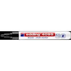 Marker kredowy okrągła końcówka 2-3 mm czarny Edding 4095/001/C