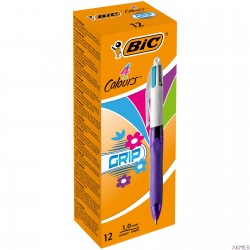 Długopis BIC 4 Colours Grip mix FUN, 8922901