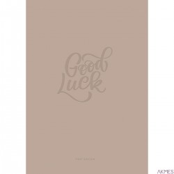 Brulion A4 linia 80k kremowy papier, "Good luck" ASTRA, 101020026