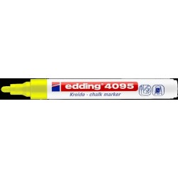 Marker kredowy okrągła końcówka 2-3 mm żółty fluorescencyjny Edding 4095/65/ZF