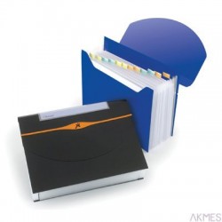 Teczki harmonijkowe Optima, czarne Rexel 2102483