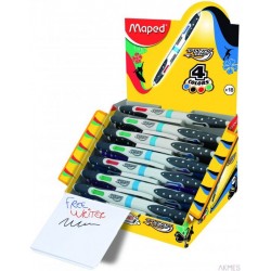 Długopis dwustr.TWIN TIP 4kol. BASIC 229136 COREX