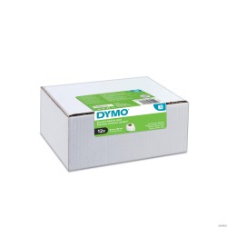 Standardowa Etykieta DYMO adresowa - 89 x 28 mm, biały - VALUE PACK 12 szt. 2093091