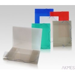 Teczka z gum.szer.PP tran.czer BIURFOL TG-12-01