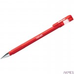 Długopis żel. Velvet, gumowana obudowa,0,5mm, czerwony, 243047/81379 Berlingo