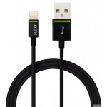 Kabel ze złączem Lightining na USB 1m czarny 62120095 LEITZ COMPLETE
